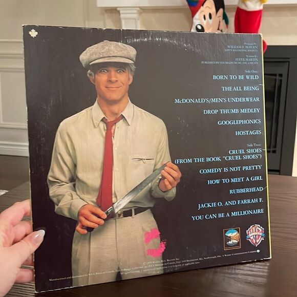 Steve Martin “Comedy Is Not Pretty” Vinyl Record Warner Brothers 1979 Vintage - Picture 7 of 8